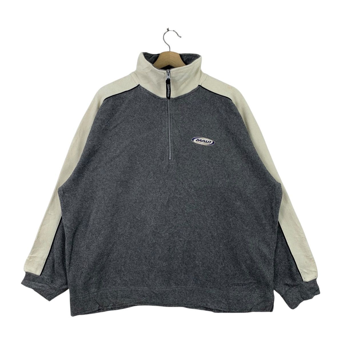 Maui and Sons × Vintage Vintage MAUI & SONS Surfing Half Zipper Sweatshirt Pullover Size US M / EU 48-50 / 2 - 1 Thumbnail