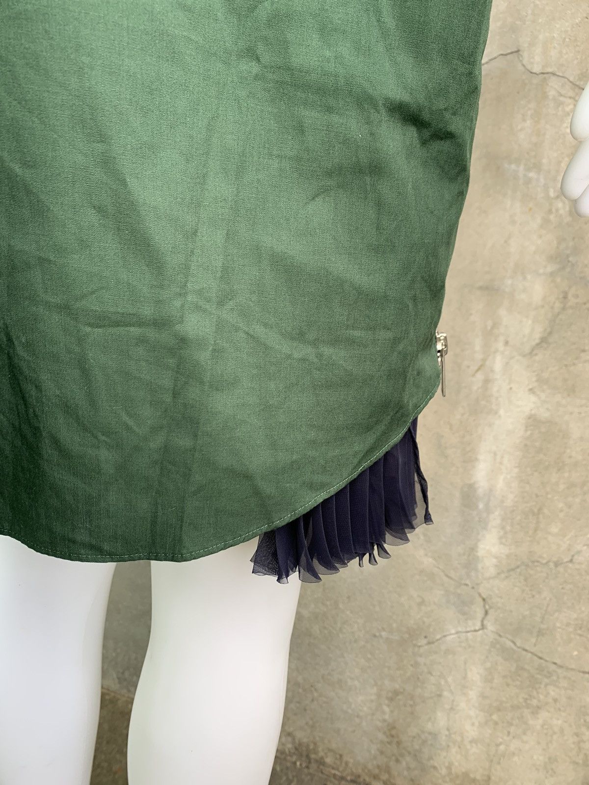 Sacai 2017 Reconstructed Pleated Panel Dress Size S / US 4 / IT 40 - 9 Thumbnail
