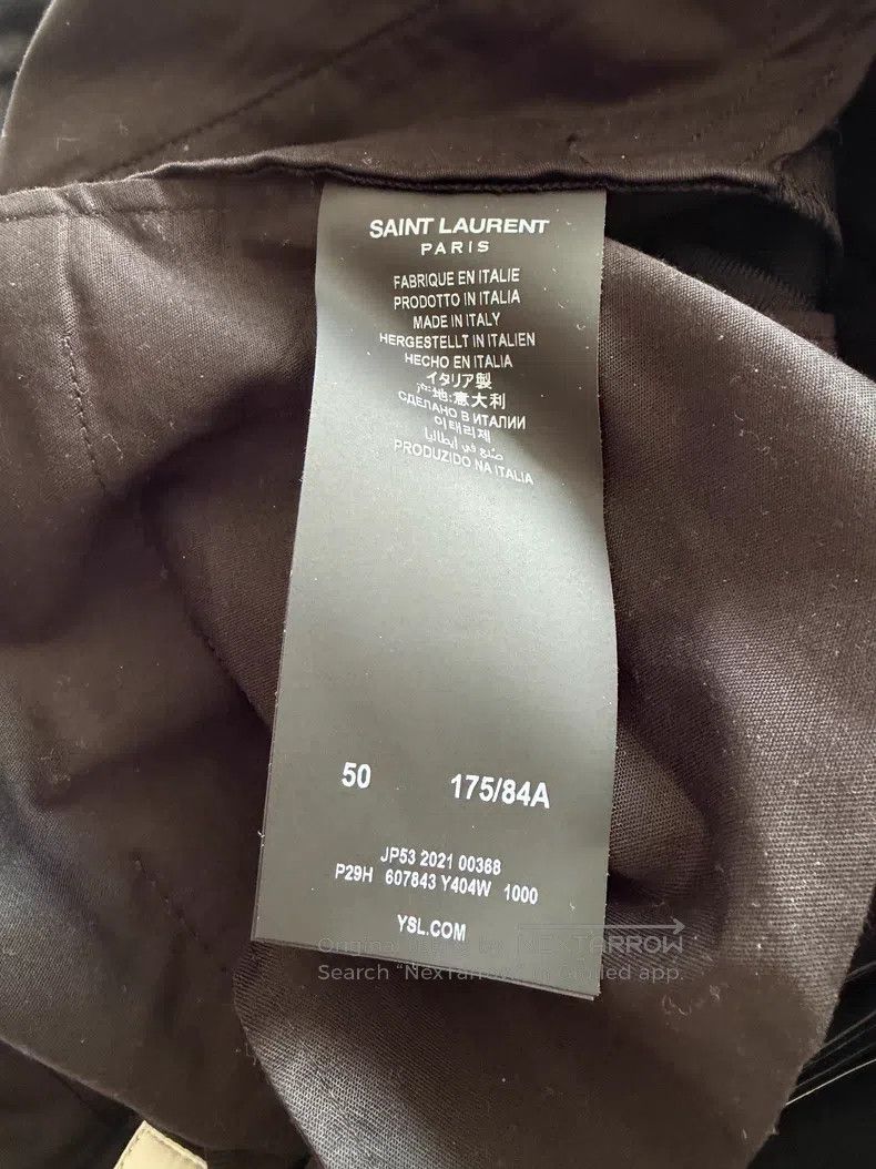 Saint Laurent Paris Saint Laurent Paris Woolen Dress Pants Size US 34 / EU 50 - 7 Thumbnail