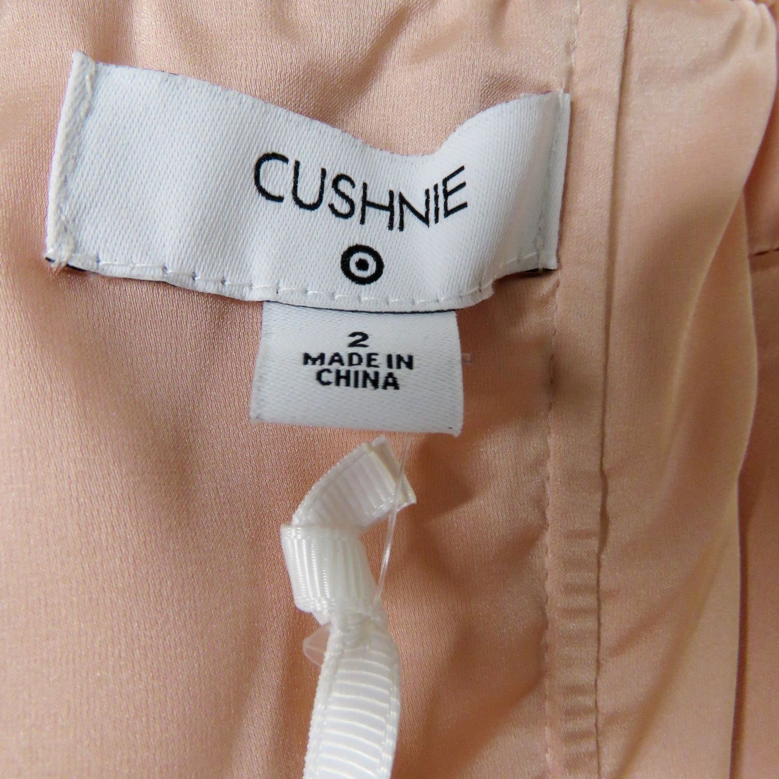 Target Basics Cushnie Blush Pink Strapless Asymmetrical Midi Dress 2 Size XS / US 0-2 / IT 36-38 - 4 Thumbnail