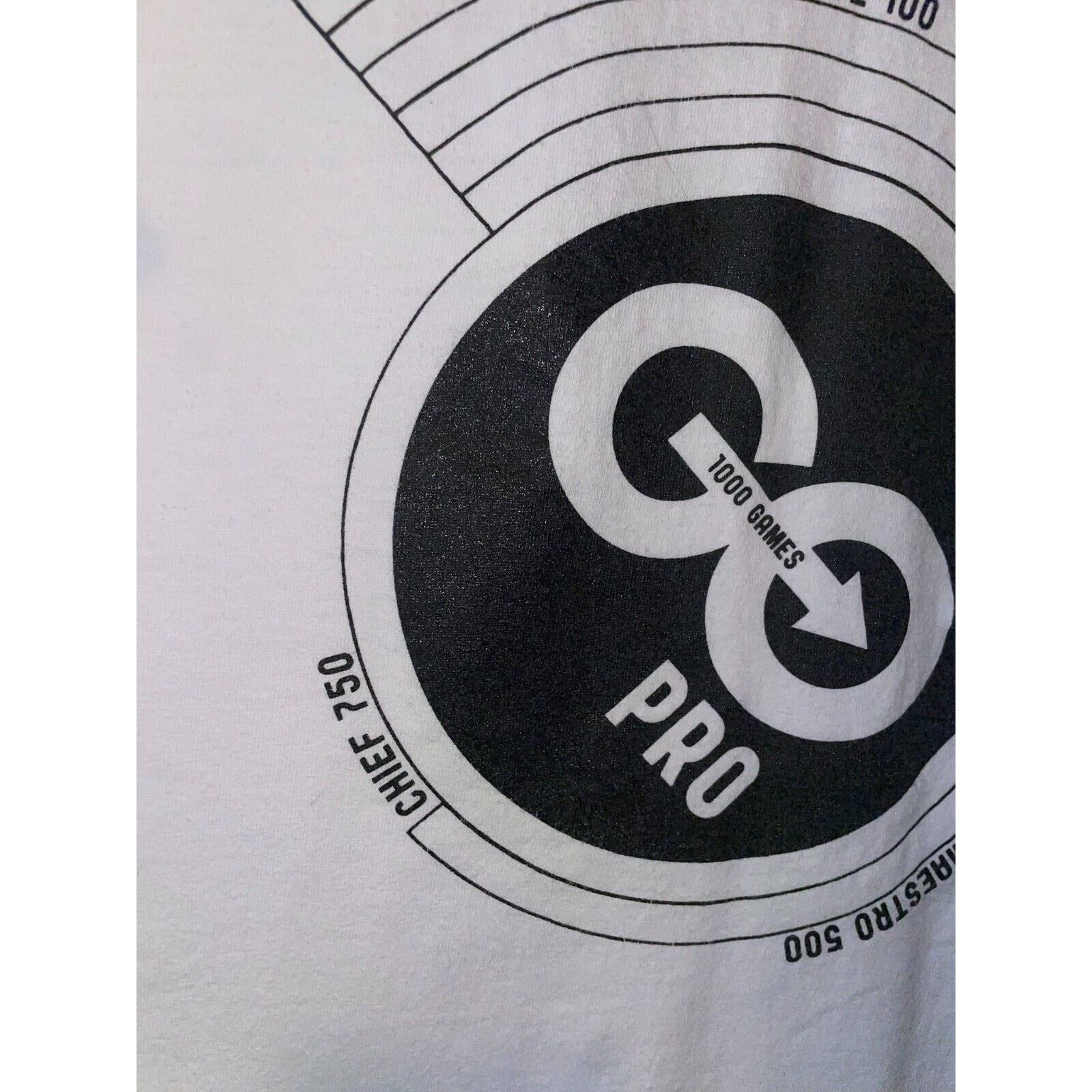 Gildan Go Pro Shirt Mentor Master Chief 1000 Games White Tee Medium Size US M / EU 48-50 / 2 - 10 Thumbnail