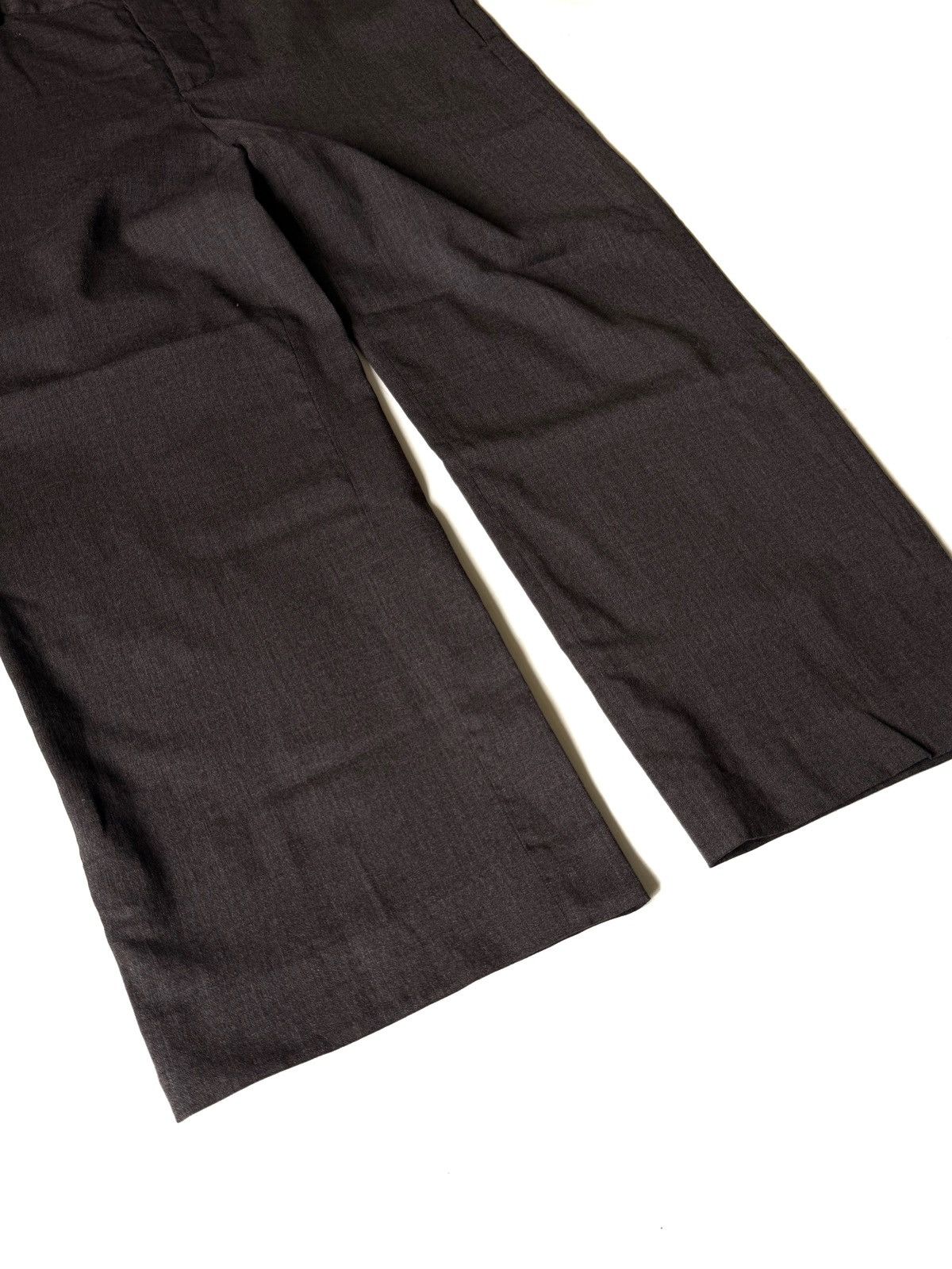 Dsquared2 Dsquared2 Wide Leg Cropped Wool Trousers Gray Men’s Size 42 Size US 32 / EU 48 - 2 Thumbnail