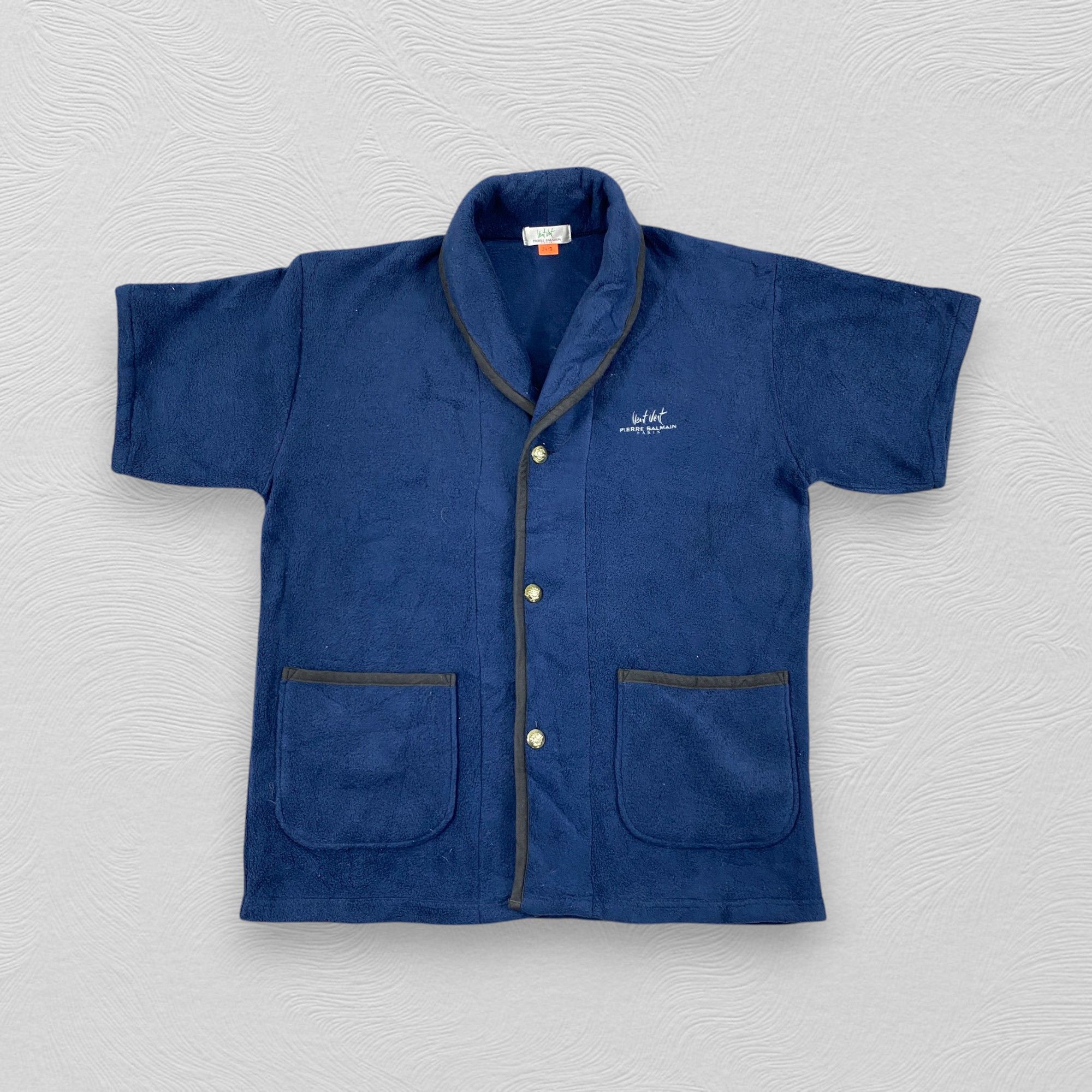 Pierre Balmain Vintage Pierre Balmain Paris Short Sleeves Jacket- J472 Size US M / EU 48-50 / 2 - 1 Thumbnail