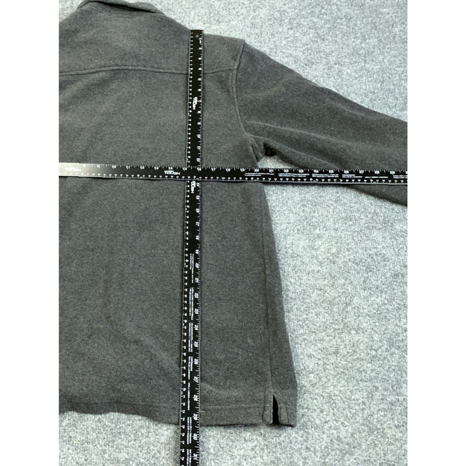 Eddie Bauer Relaxed Fit Eddie Bauer Dark Gray Fleece Work Shirt Adult Small Workwear Size US S / EU 44-46 / 1 - 3 Thumbnail