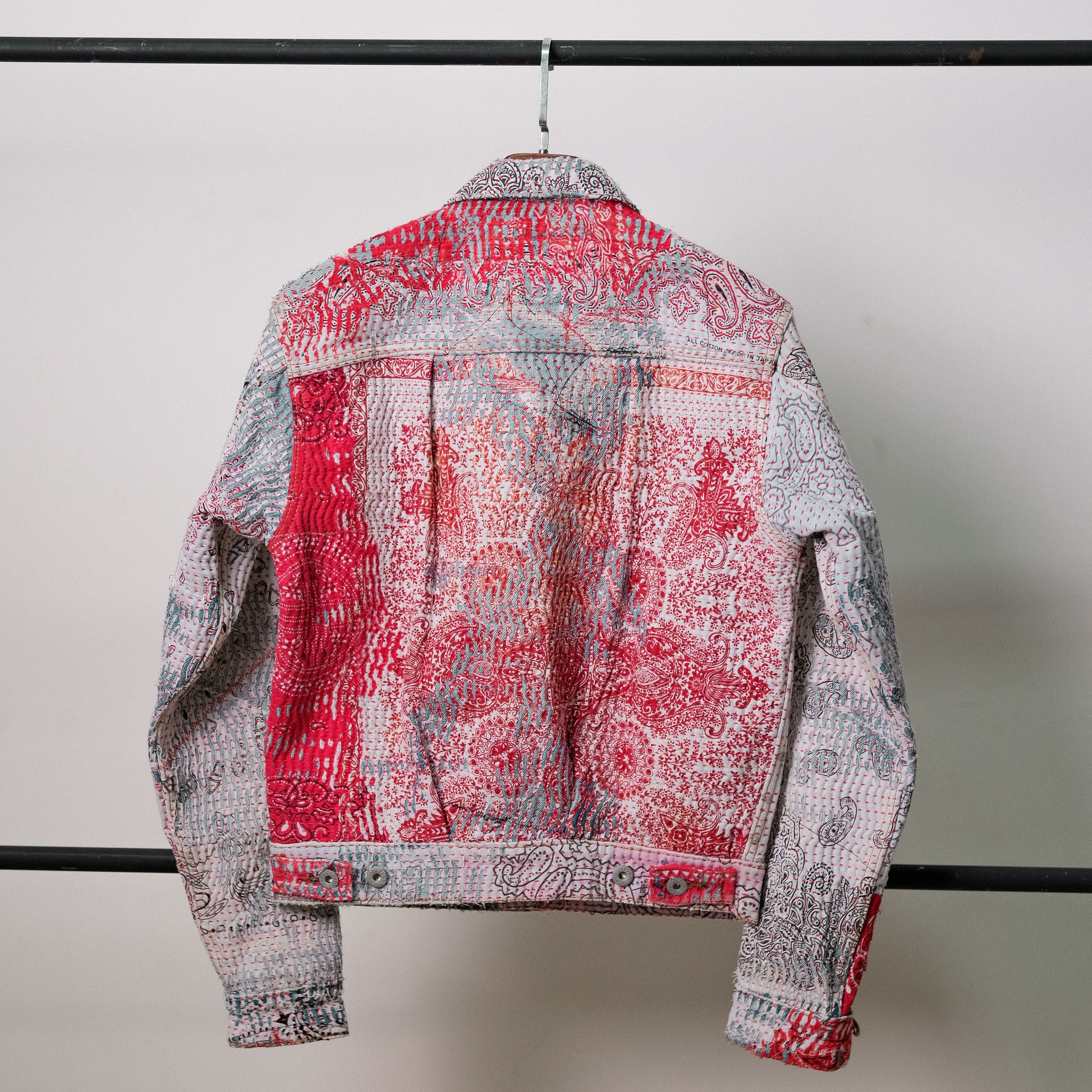 Levi's Levis 71507 Selvedge X Sashiko Boro Rugged Company Jacket Size US M / EU 48-50 / 2 - 6 Thumbnail
