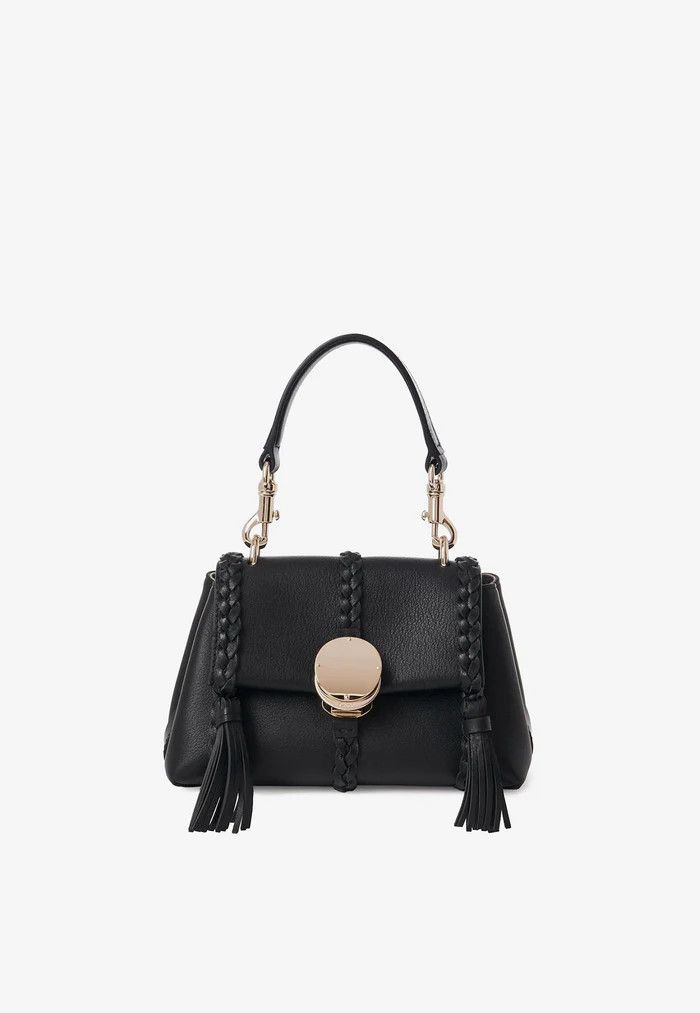 Chloe o1loc1c10425 Size: OS /Penelope Mini Soft Shoulder in Black Size ONE SIZE - 1 Thumbnail