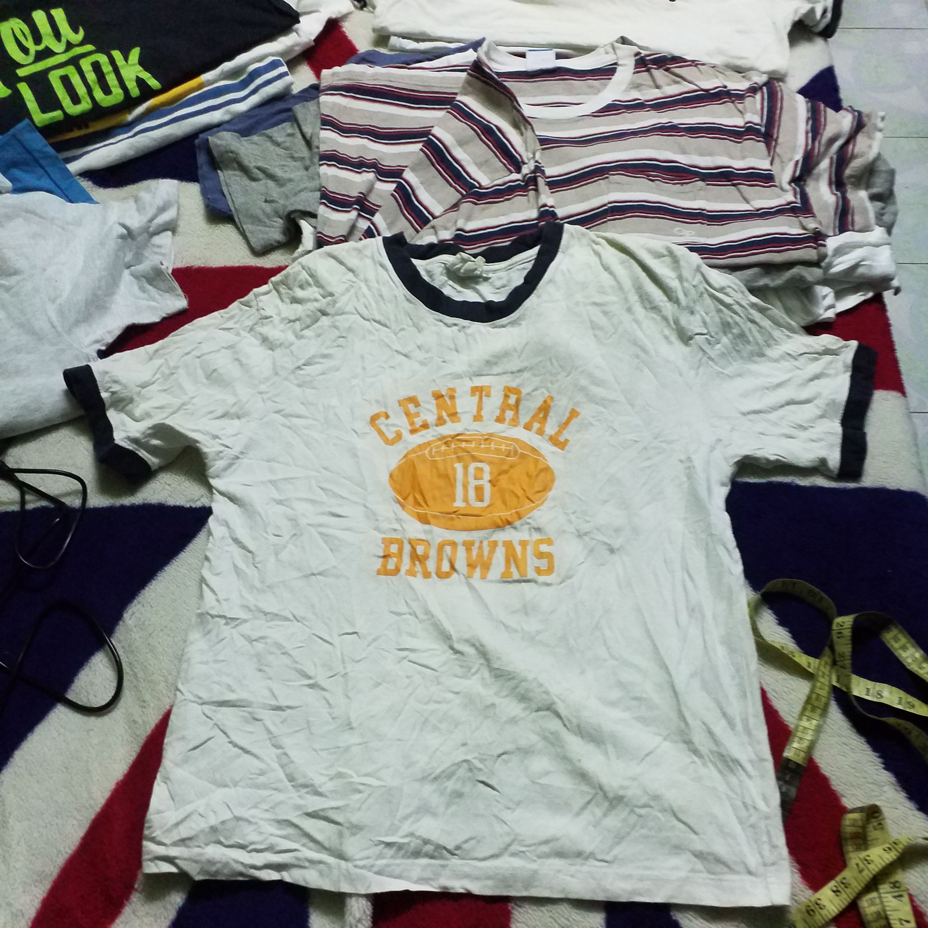 Japanese Brand RINGER SHIRT CENTRAL BROWNS RUGBY Size US M / EU 48-50 / 2 - 1 Thumbnail