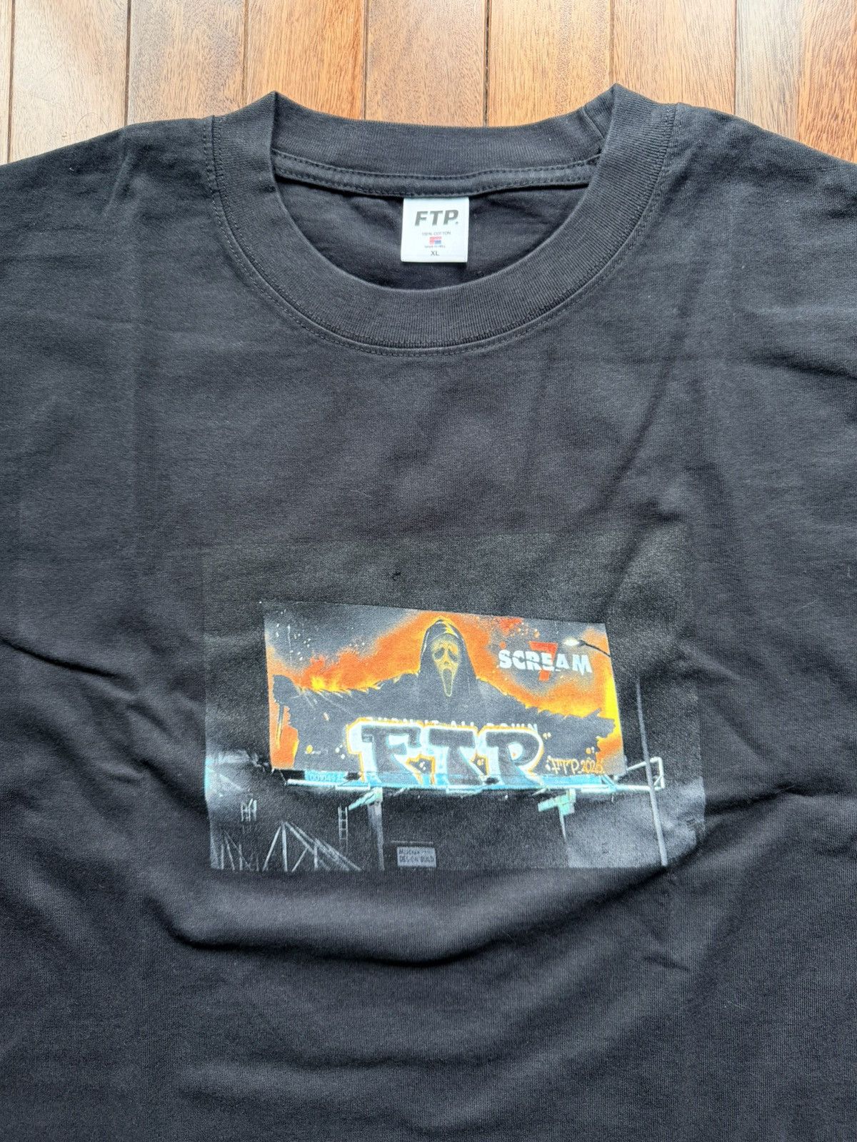 Fuck The Population FTP FUCK THE POPULATION BILLBOARD TEE - SCREAM - XL - BLACK Size US XL / EU 56 / 4 - 2 Thumbnail