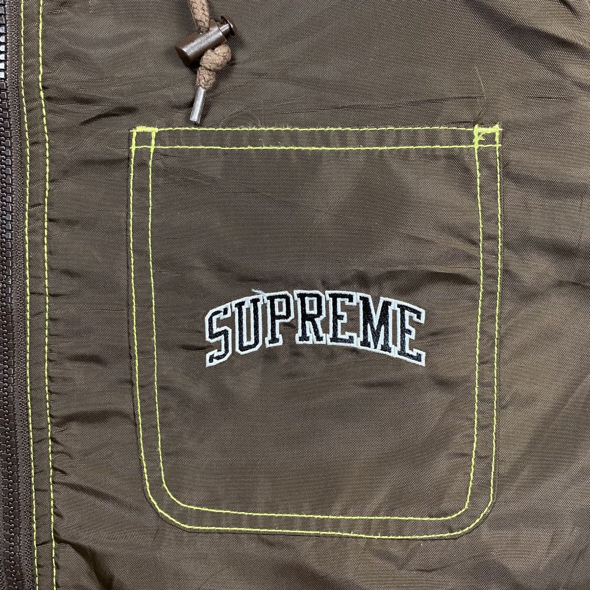 Supreme Supreme hooded nylon jacket brown Size US M / EU 48-50 / 2 - 4 Thumbnail