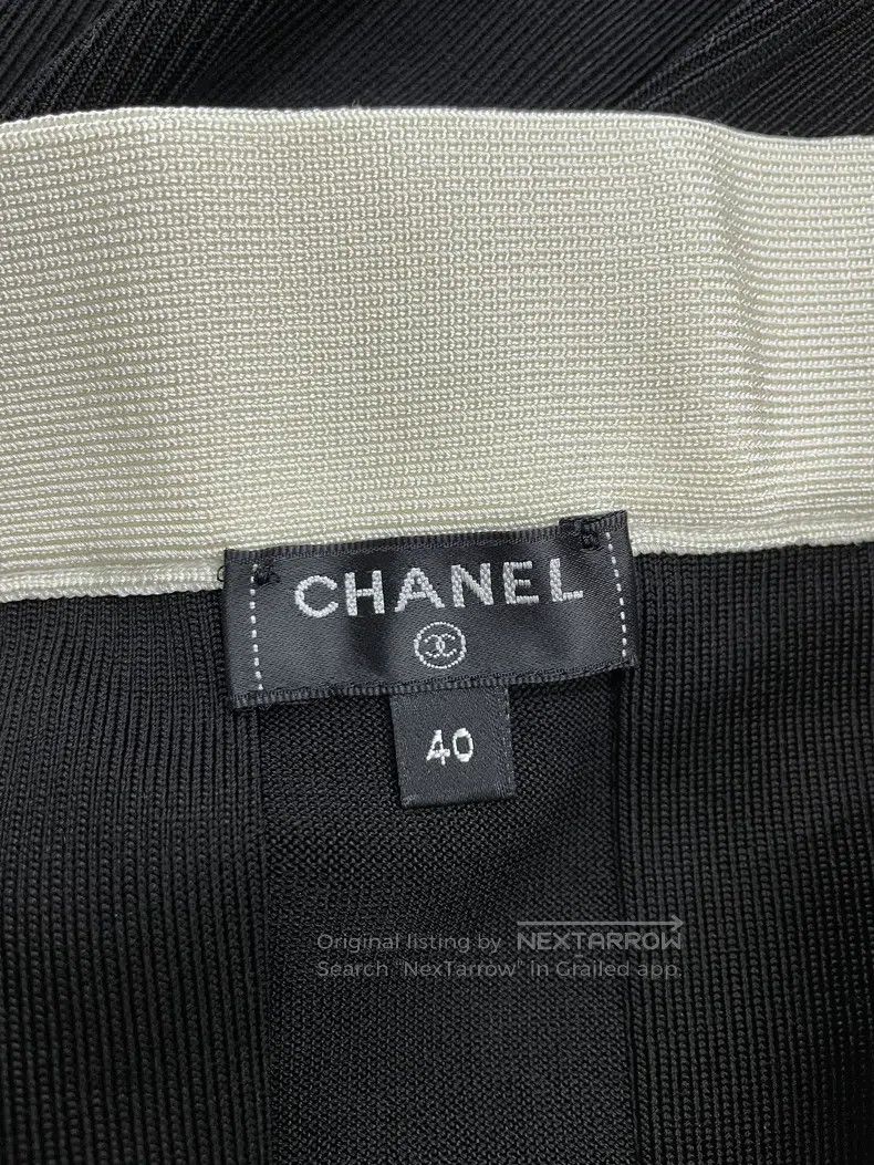 Chanel Chanel Black and white bra dress Size S / US 4 / IT 40 - 4 Thumbnail