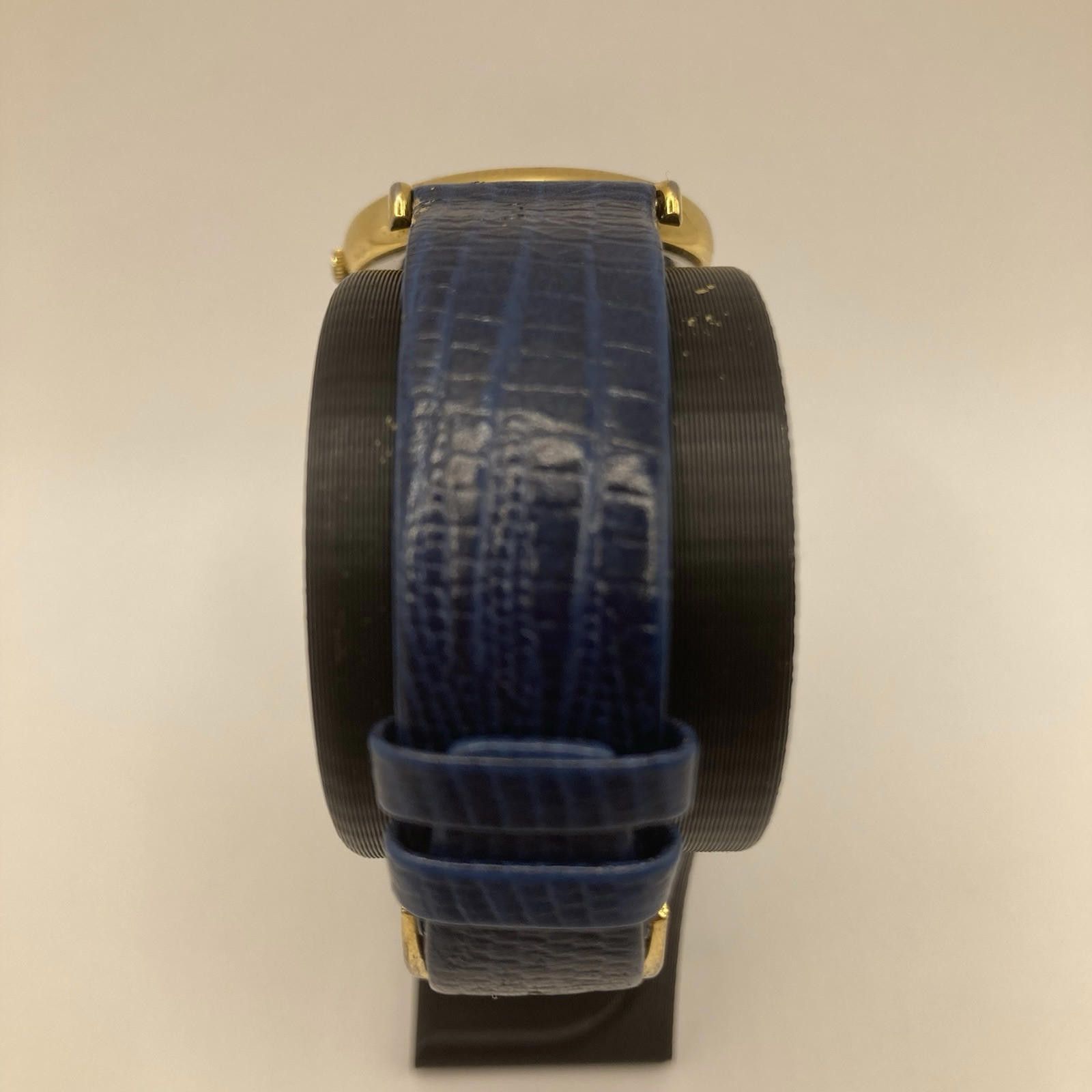 Carraig Donn Women’s Carriage Watch Gold Tone Case Dark Blue Leather Band Size ONE SIZE - 4 Thumbnail