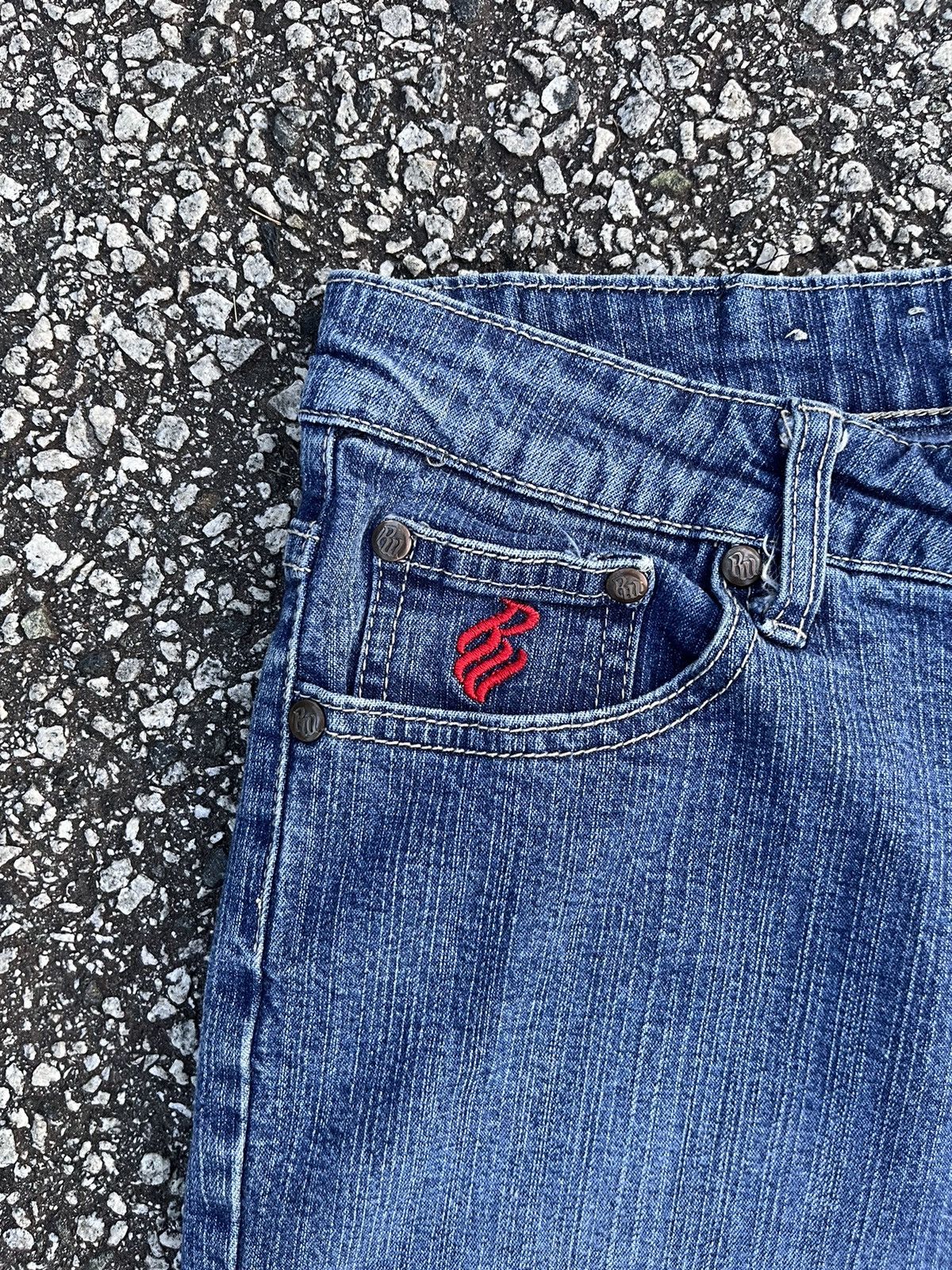 Japanese Brand × Rocawear × Vintage 90s ROCAWEAR Denim Jeans Size 30" / US 8 / IT 44 - 3 Thumbnail