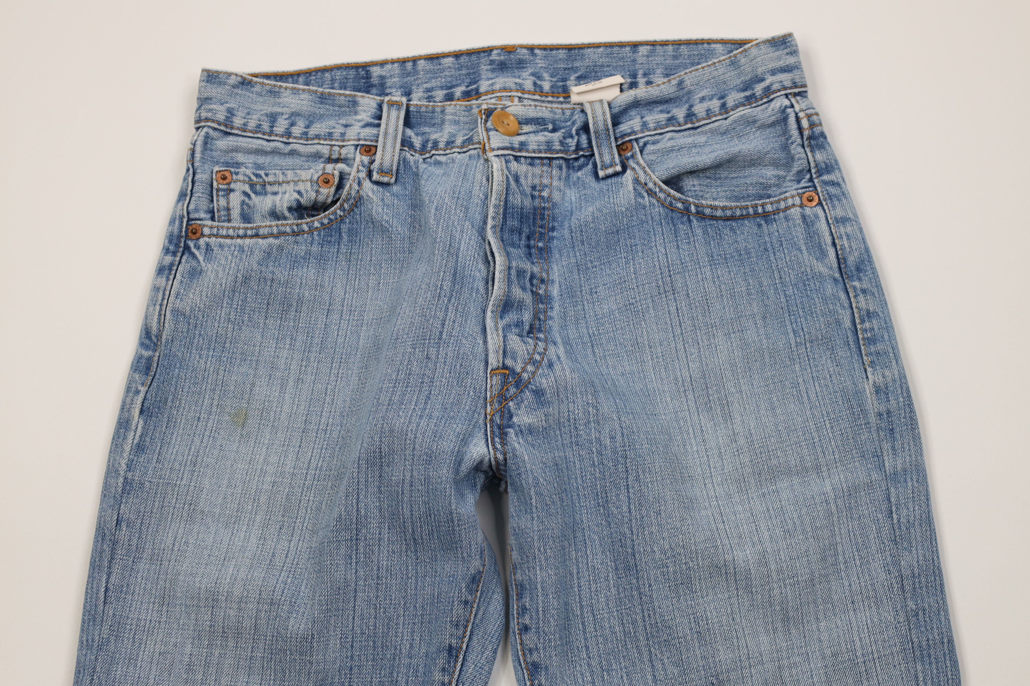 Levi's Vintage 90s Levis 501xx Button Fly Original Fit Jeans Blue Size US 30 / EU 46 - 2 Thumbnail