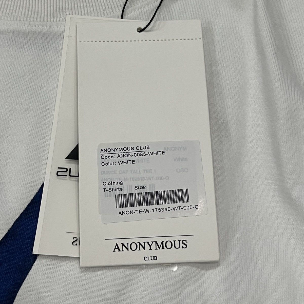 Anonymous Club Anonymous Club SS23 Dunce Cap Tee Size US XS / EU 42 / 0 - 16 Thumbnail