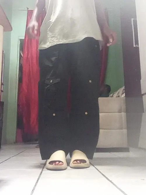 High Sport Harajuku Baggy Casual Cargos Loose Oversize Trousers Size US 29 - 2 Thumbnail