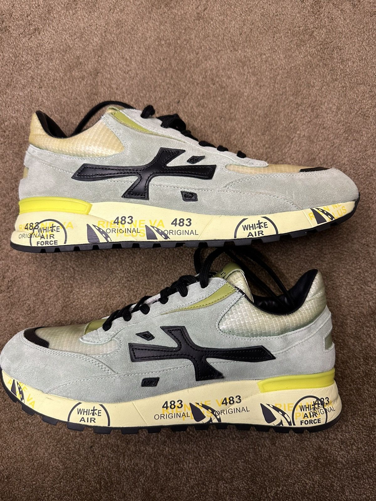 image of Premiata 483 Shoes in Mint, Men's (Size 10)