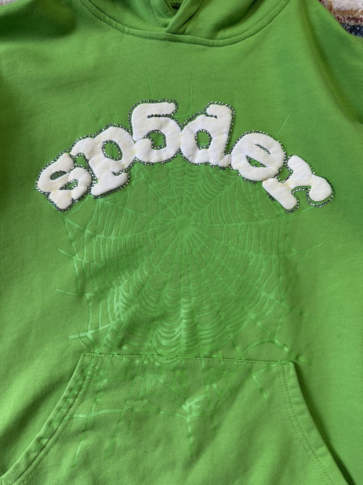 Other Sp5der Logo Green Pullover Hoodie Large Size US L / EU 52-54 / 3 - 4 Thumbnail