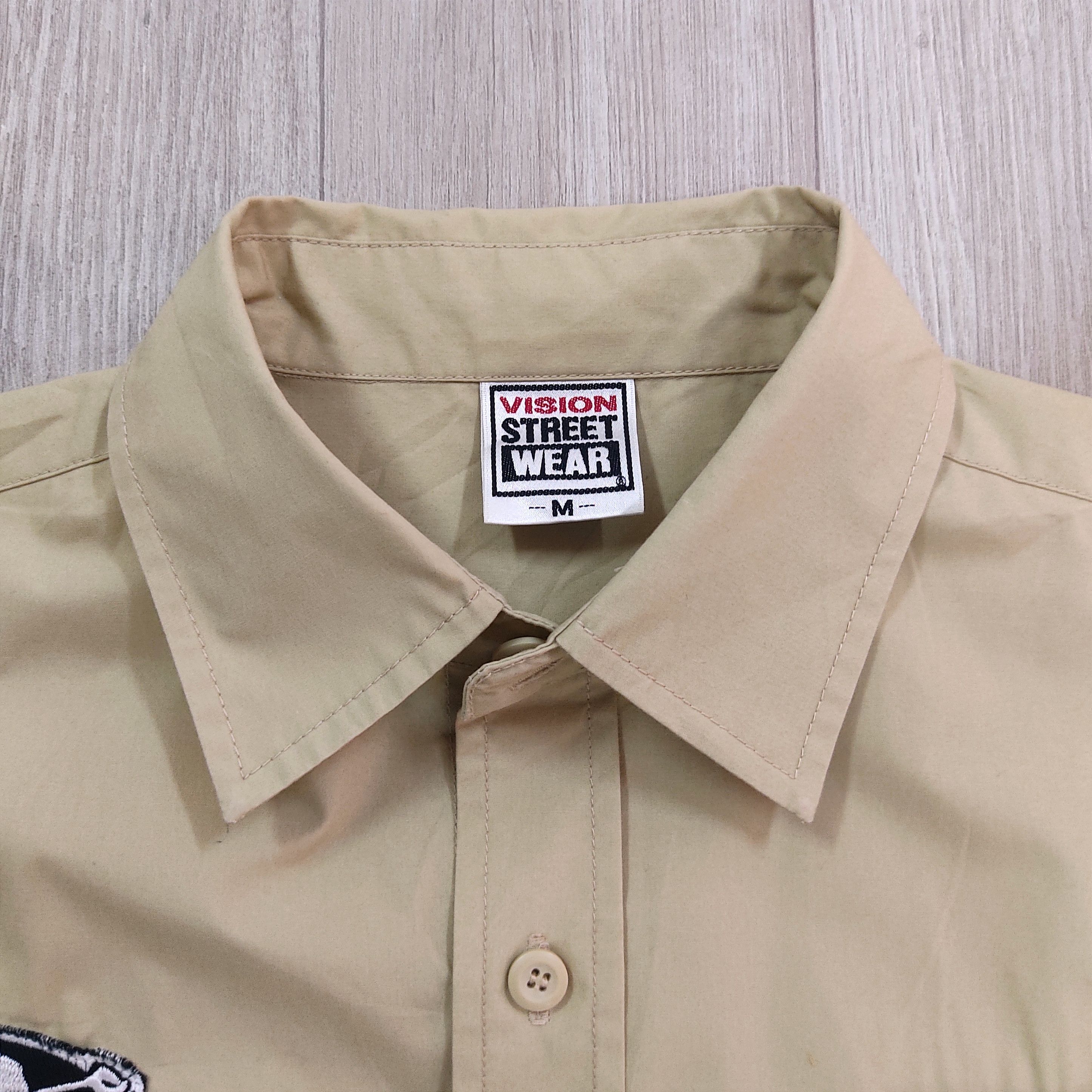 Vision Streetwear VISION STREETWEAR Buttons Up & Patched Works Shirts Size US M / EU 48-50 / 2 - 5 Thumbnail