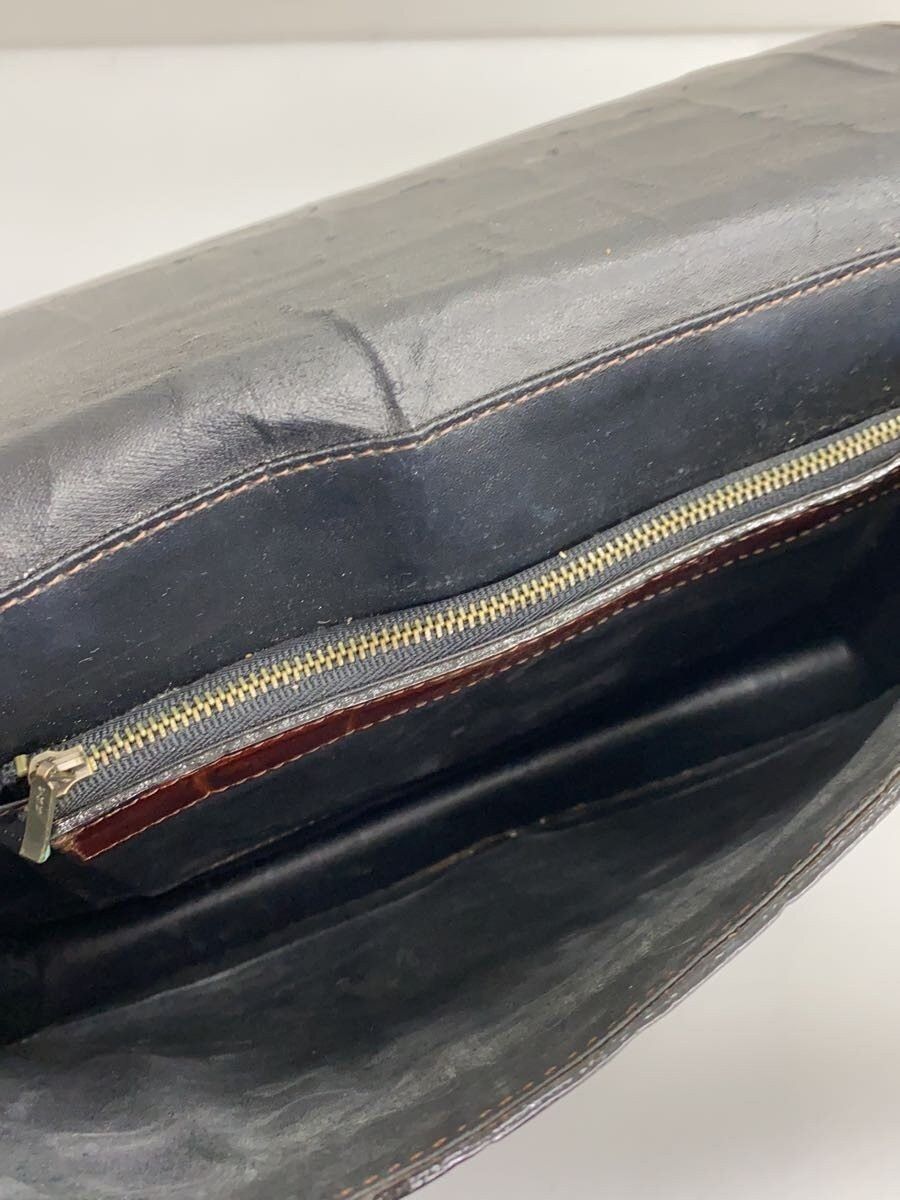 Jean Paul Gaultier Crocodile Embossed Leather Shoulder Bag Size ONE SIZE - 6 Thumbnail