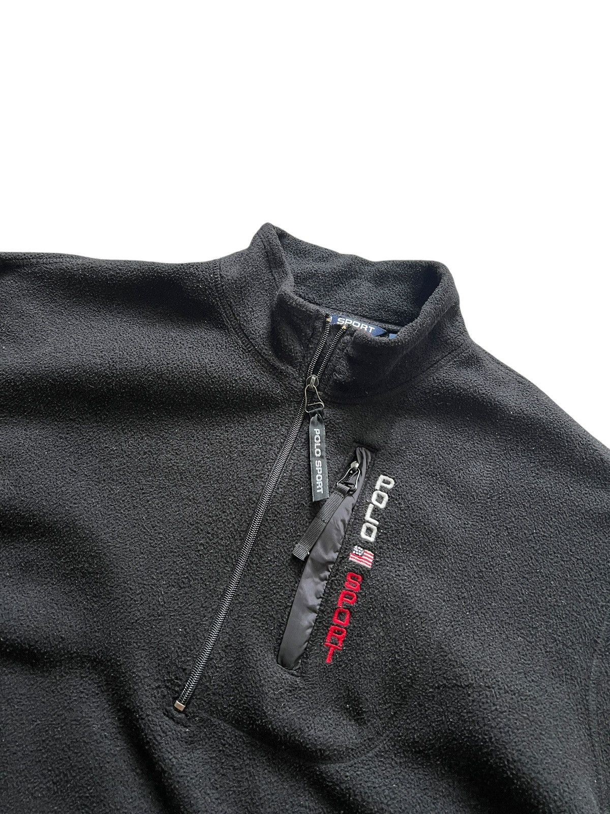 Polo Ralph Lauren Vintage Polo Sport Polartec Half Zip Fleece Sweater Size US XL / EU 56 / 4 - 5 Thumbnail