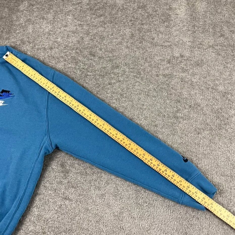 Nike Nike Sweatshirt Mens Medium Dutch Blue Crewneck Sport Essentials Embroidered Size US M / EU 48-50 / 2 - 7 Thumbnail