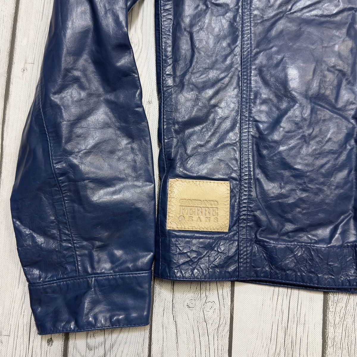 Ferre × Vintage Vintage Ferre leather jacket Size US M / EU 48-50 / 2 - 4 Thumbnail