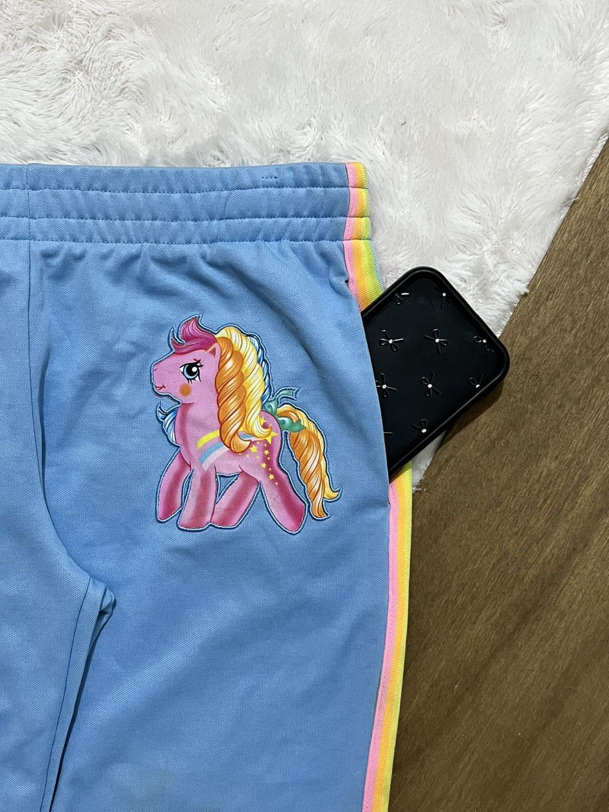 Moschino Moschino Couture x My Little Pony Track Pants Rainbow Stripe Size 32" / US 10 / IT 46 - 3 Thumbnail