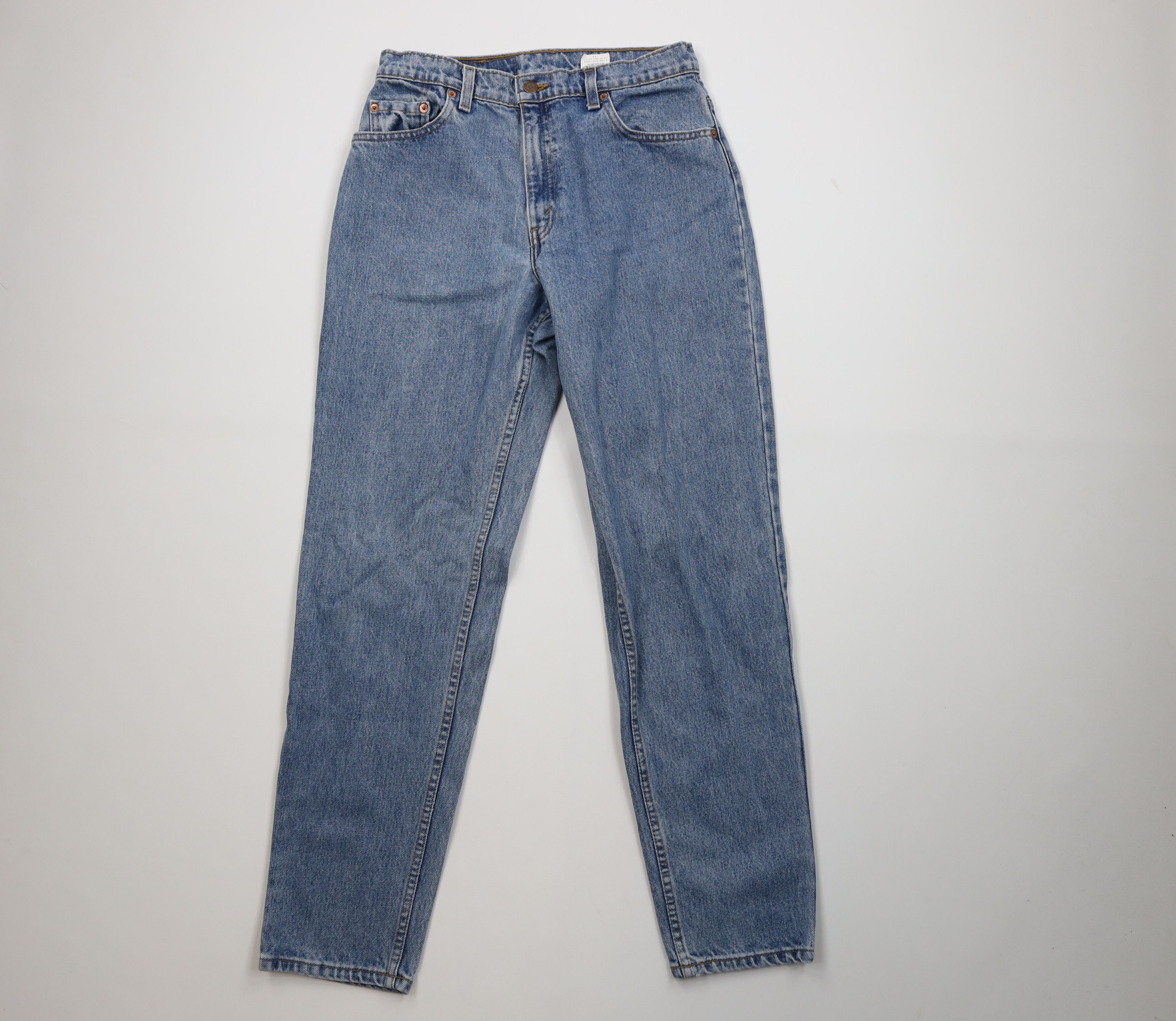 Levi's Vintage 90s Levis 550 Relaxed Tapered Leg Denim Jeans Blue Size 32" / US 10 / IT 46 - 1 Thumbnail