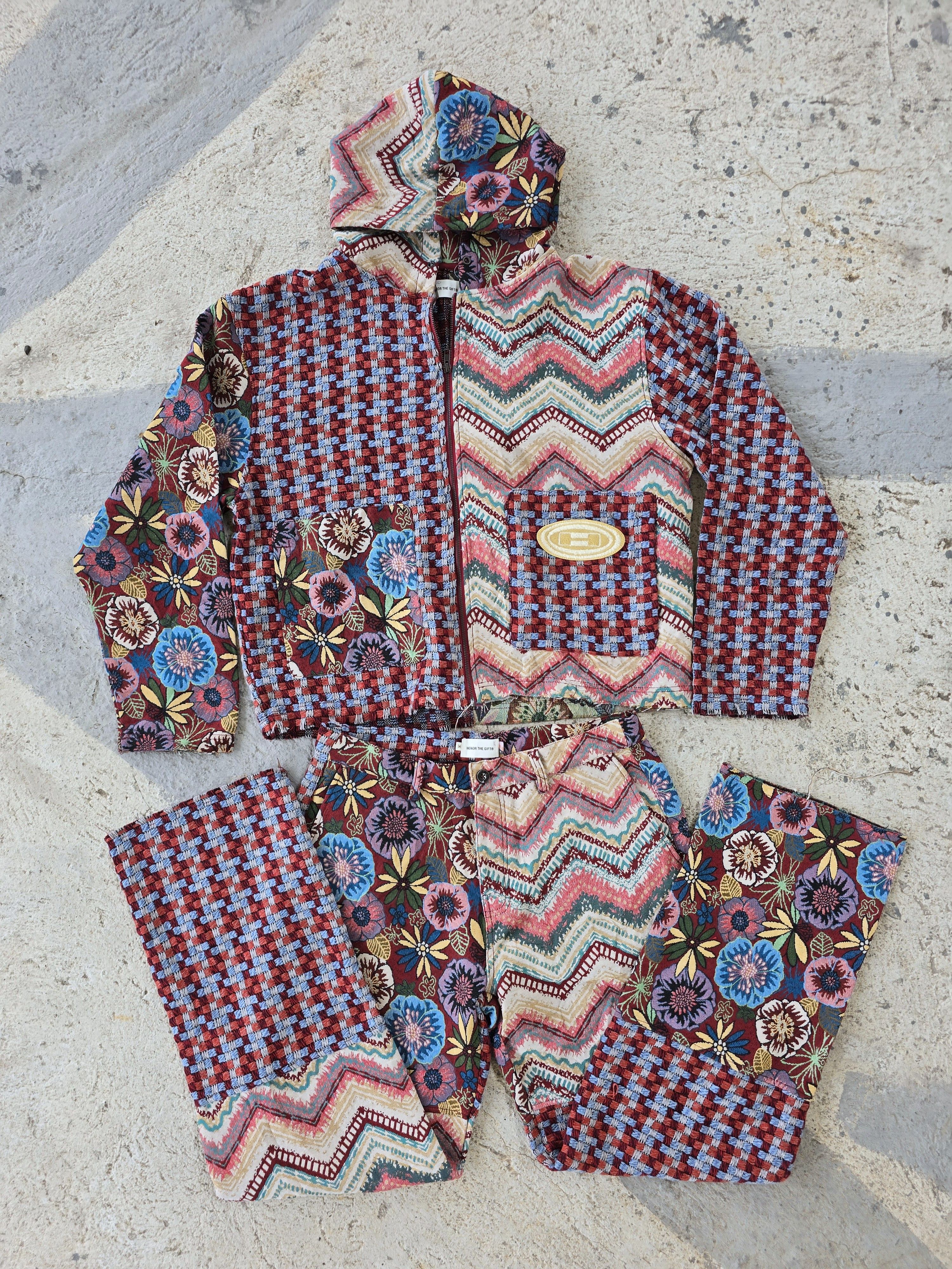 Honor the Gift Tapestry Sounds Zip Up Hoodie And Pants Set Size US L / EU 52-54 / 3 - 1 Thumbnail