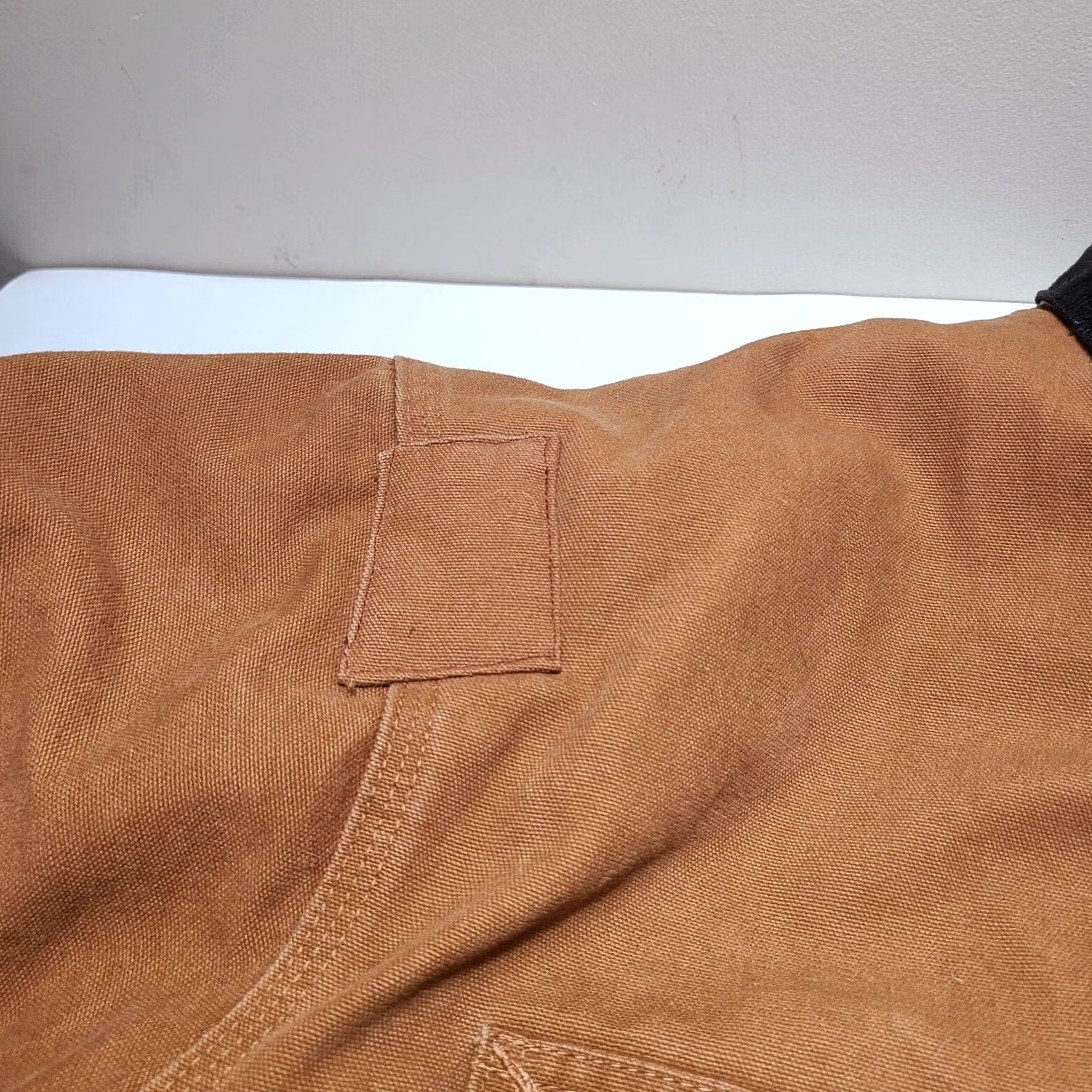 Carhartt VINTAGE Carhartt C26 Coat Quilt Lined Men XL Tall Sandstone Artic Brown Nylon Lined 90s Outdoor USA Classic Embroidered Zip-Hook & Loop Mens Coa t Size US XL / EU 56 / 4 - 7 Thumbnail