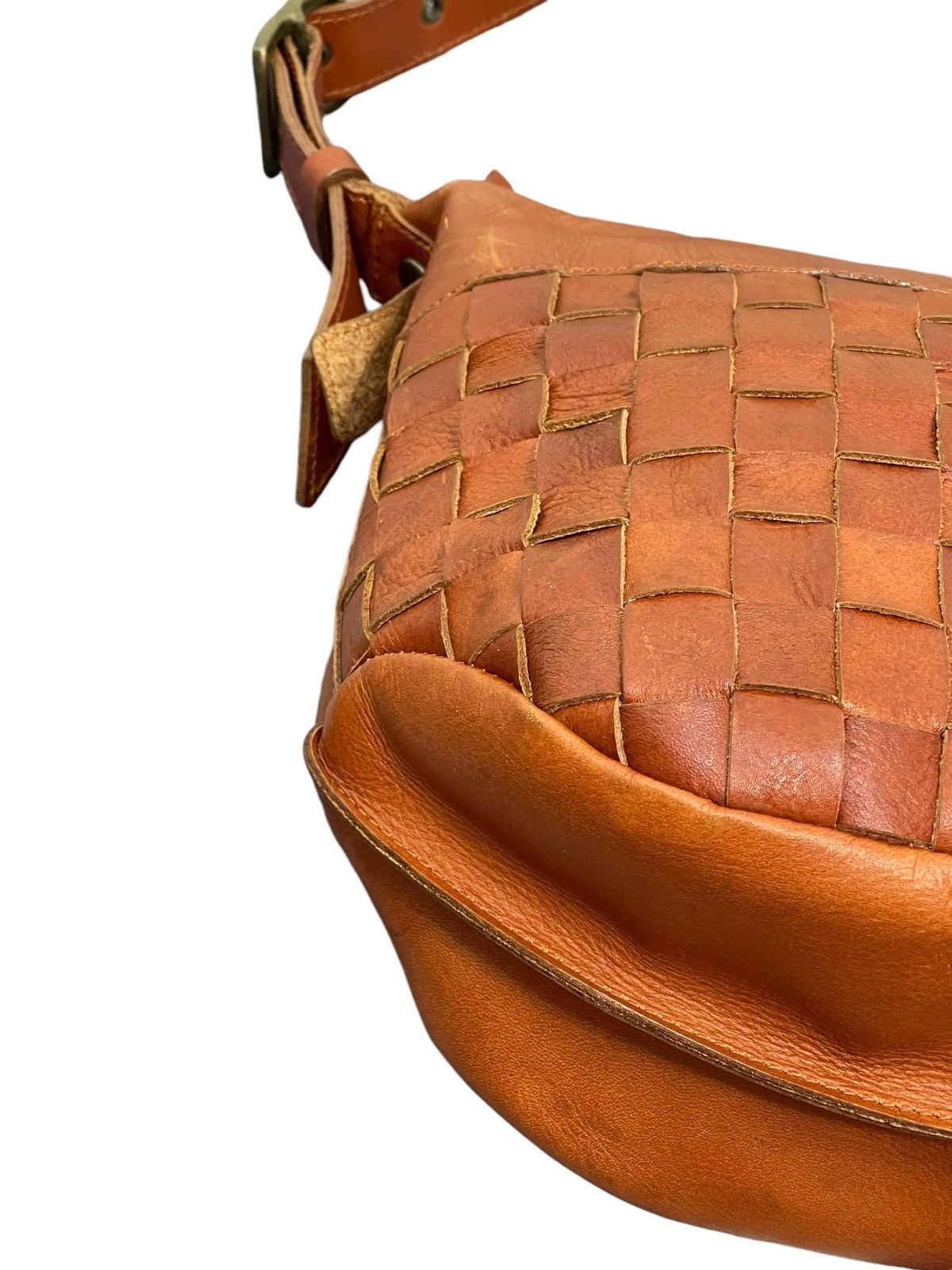 Genuine Leather Full Leather Work Zac Sac Cross Body Bag 5🟩 Size ONE SIZE - 7 Thumbnail