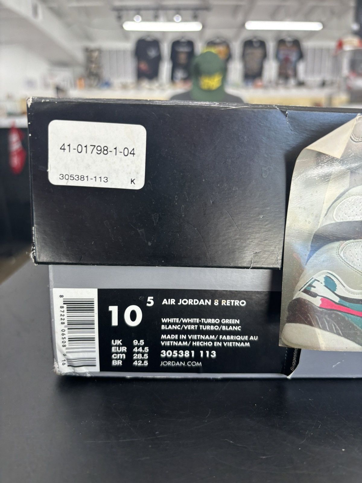 Jordan Brand × Nike Air Jordan 8 South Beach Sz. 10.5 (2018) Size US 10.5 / EU 43-44 - 11 Thumbnail