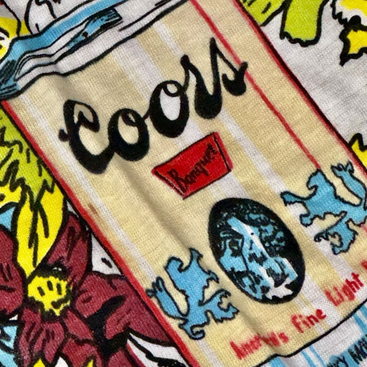 Vintage Vintage single stitch 1970s ringer tshirt alcohol promo Size US S / EU 44-46 / 1 - 13 Thumbnail