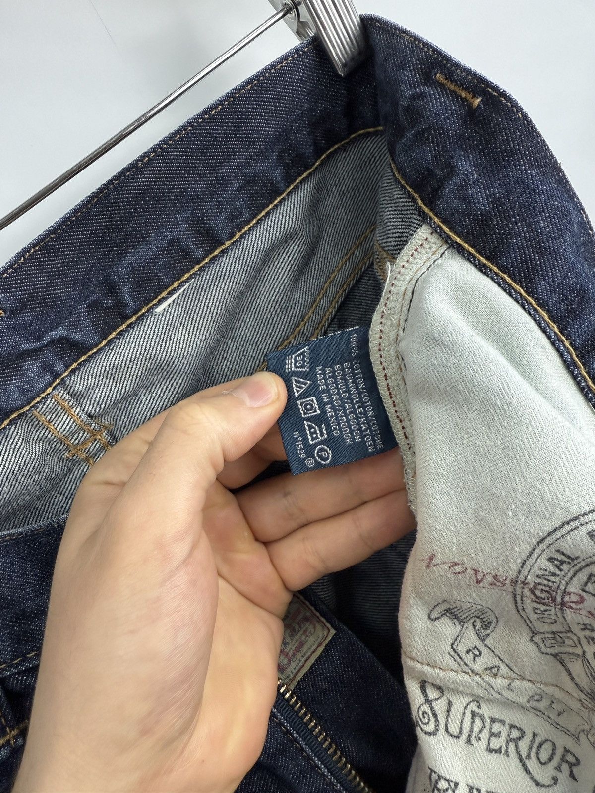 Denim & Supply Ralph Lauren 🇺🇸 Vintage Y2K Ralph Lauren Jeans USA Denim rrl Style Rare Size US 34 / EU 50 - 13 Thumbnail