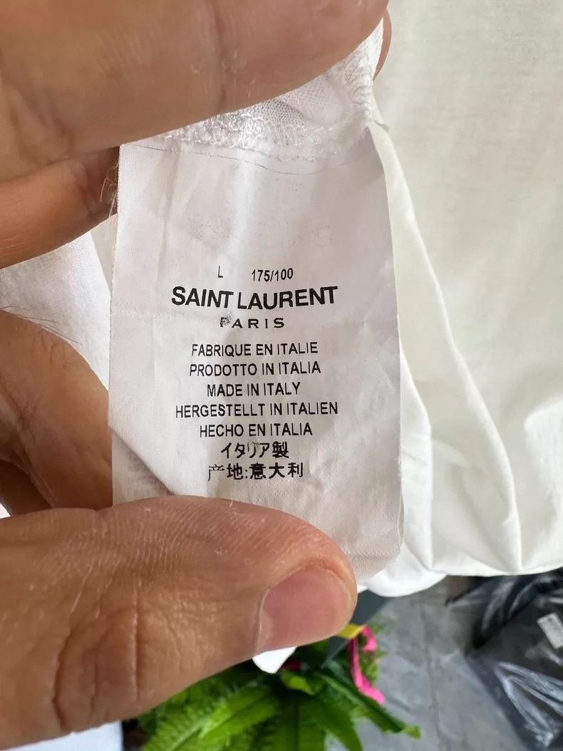 Saint Laurent Paris Saint Laurent Classic Short Sleeve T-2507 Size US L / EU 52-54 / 3 - 5 Thumbnail
