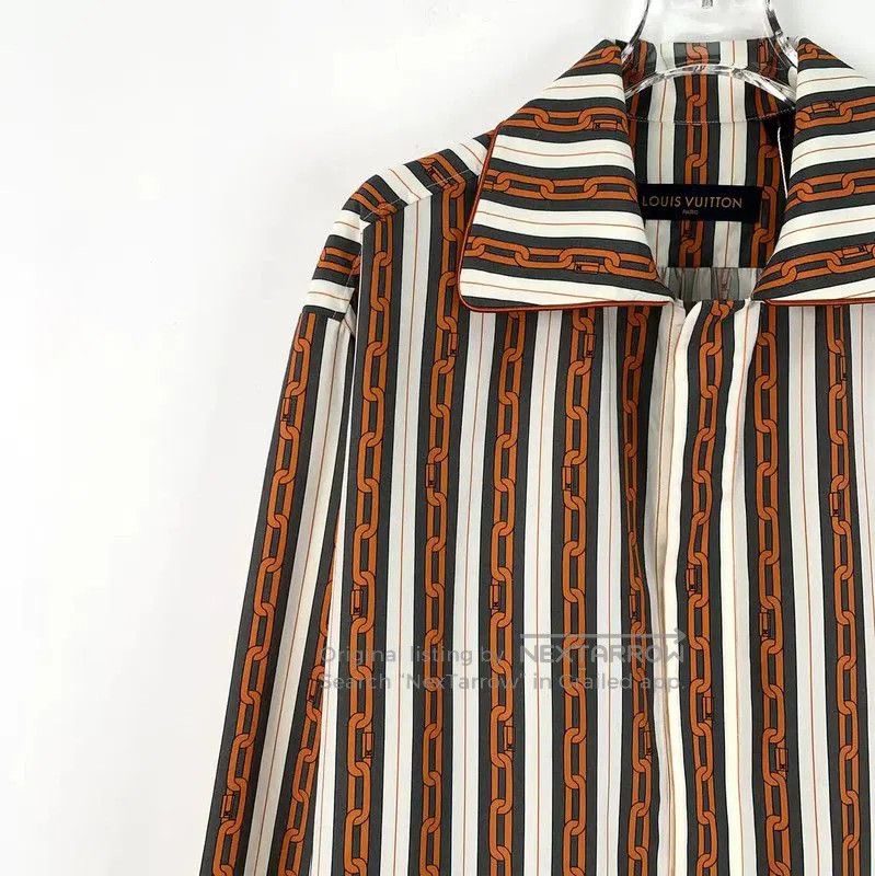 Louis Vuitton Louis Vuitton Men's Color-Blocked Cotton Shirt . Size US S / EU 44-46 / 1 - 3 Thumbnail