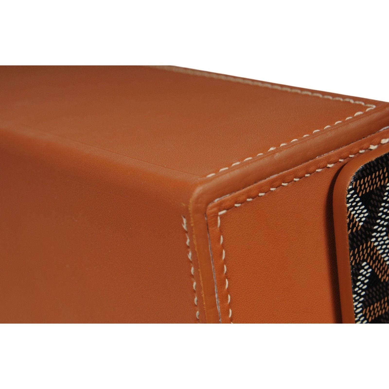 Goyard Montre De Voyage Eight Watch Box Black Tan Travel Trunk Size ONE SIZE - 12 Thumbnail