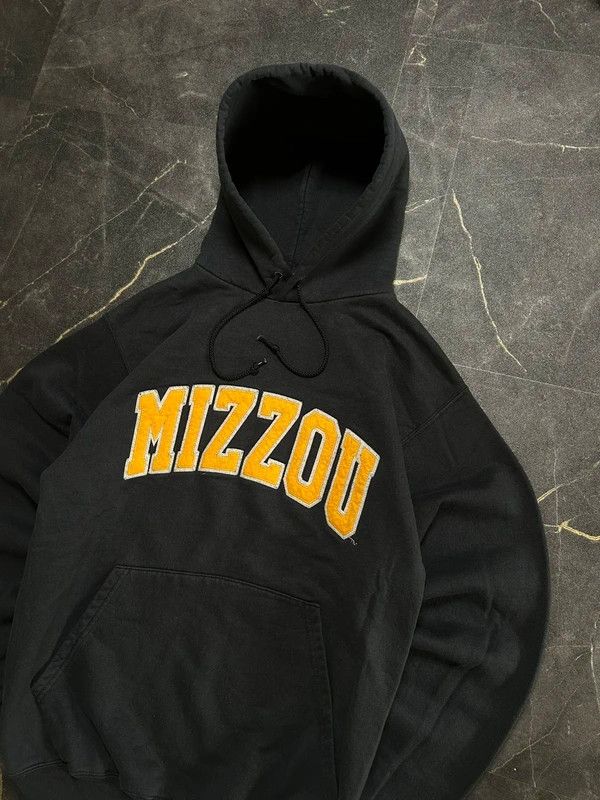 Champion Champion Mizzuo Black Washed Hoodie Vintage 90s 00s Size US S / EU 44-46 / 1 - 2 Thumbnail