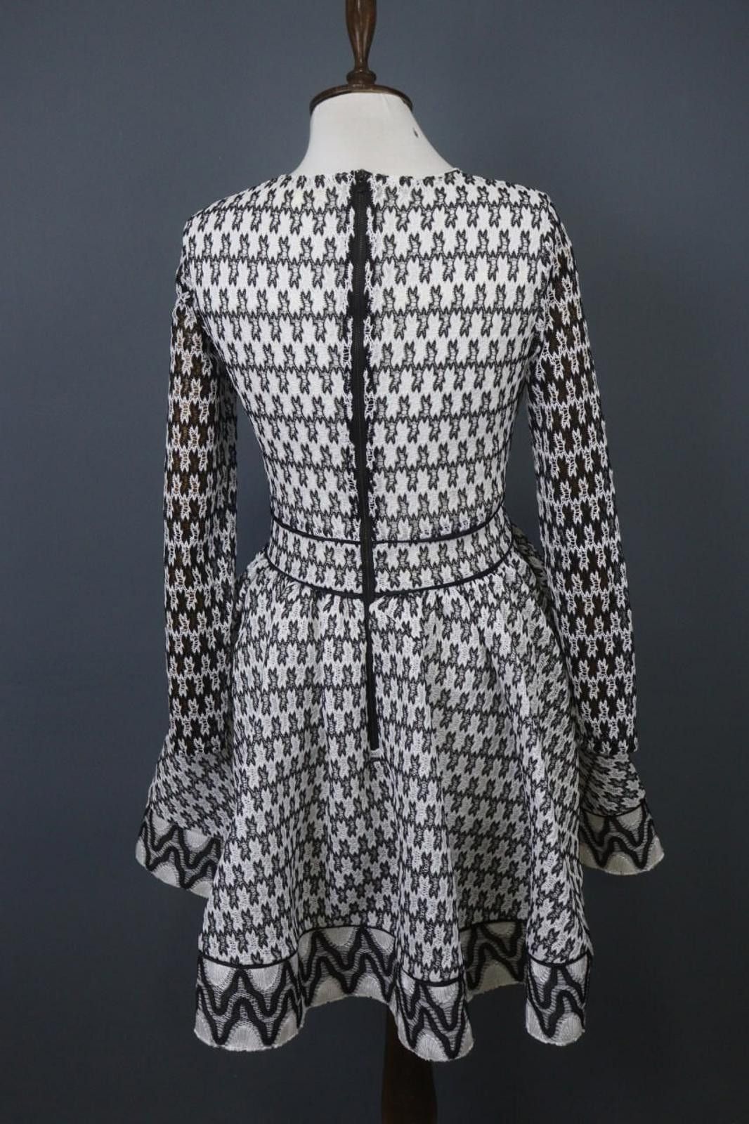 Other Maje Multi Geometric Back Zip Fit & Flare Dress Size 3 Size M / US 6-8 / IT 42-44 - 8 Thumbnail