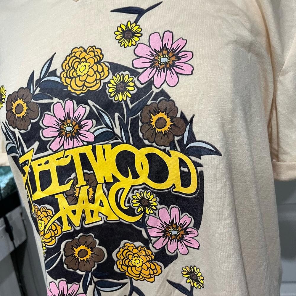 Designer Fleetwood Mac T-shirt Band Tee Fleetwood Mac shirt Size XL / US 12-14 / IT 48-50 - 4 Thumbnail