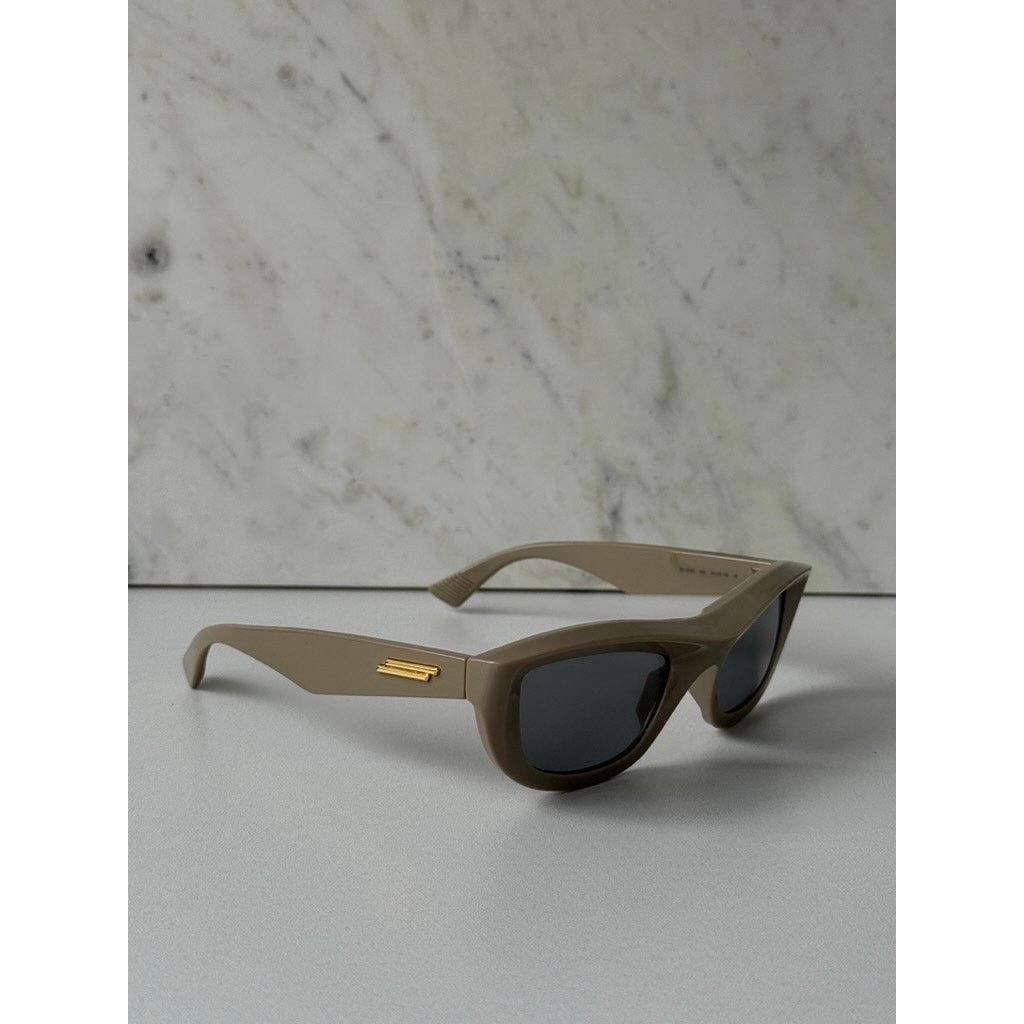 Bottega Veneta NEW Bottega Veneta BV1326S Taupe Unisex Sunglasses Size ONE SIZE - 5 Thumbnail