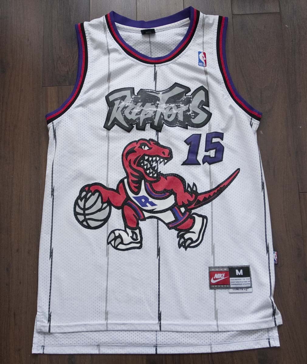 Vince Carter Nike Toronto Raptors Jersey Size M White