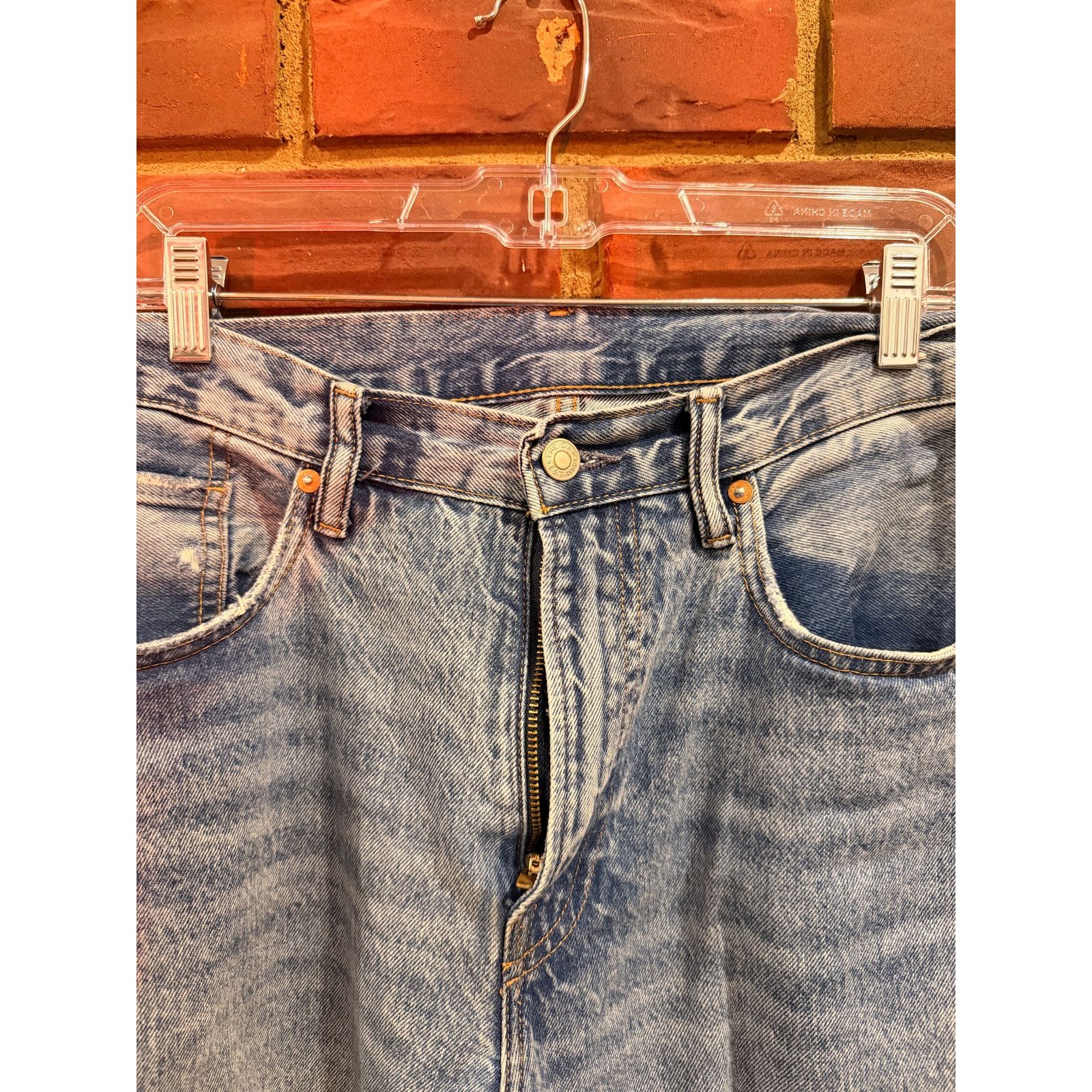 Gap Gap Baggy Ripped Jeans Size US 34 / EU 50 - 3 Thumbnail