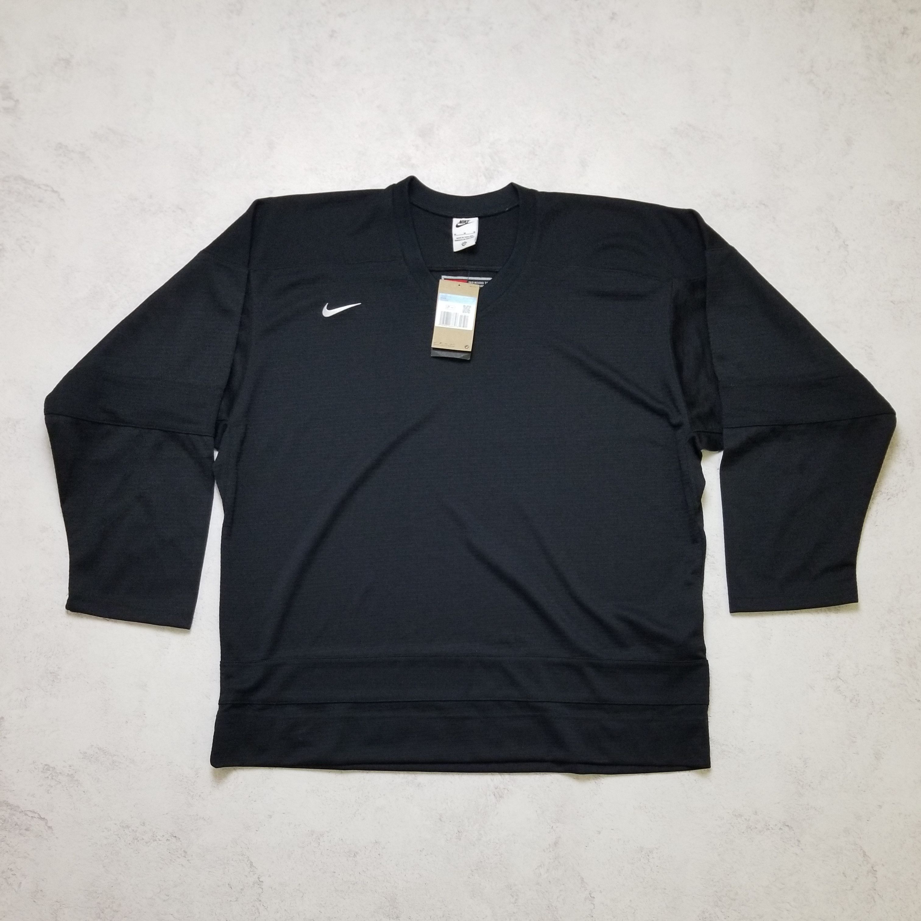 Nike Nike Authentics Men's Hockey Long Sleeve Jersey FB8221-010 Size US M / EU 48-50 / 2 - 1 Thumbnail