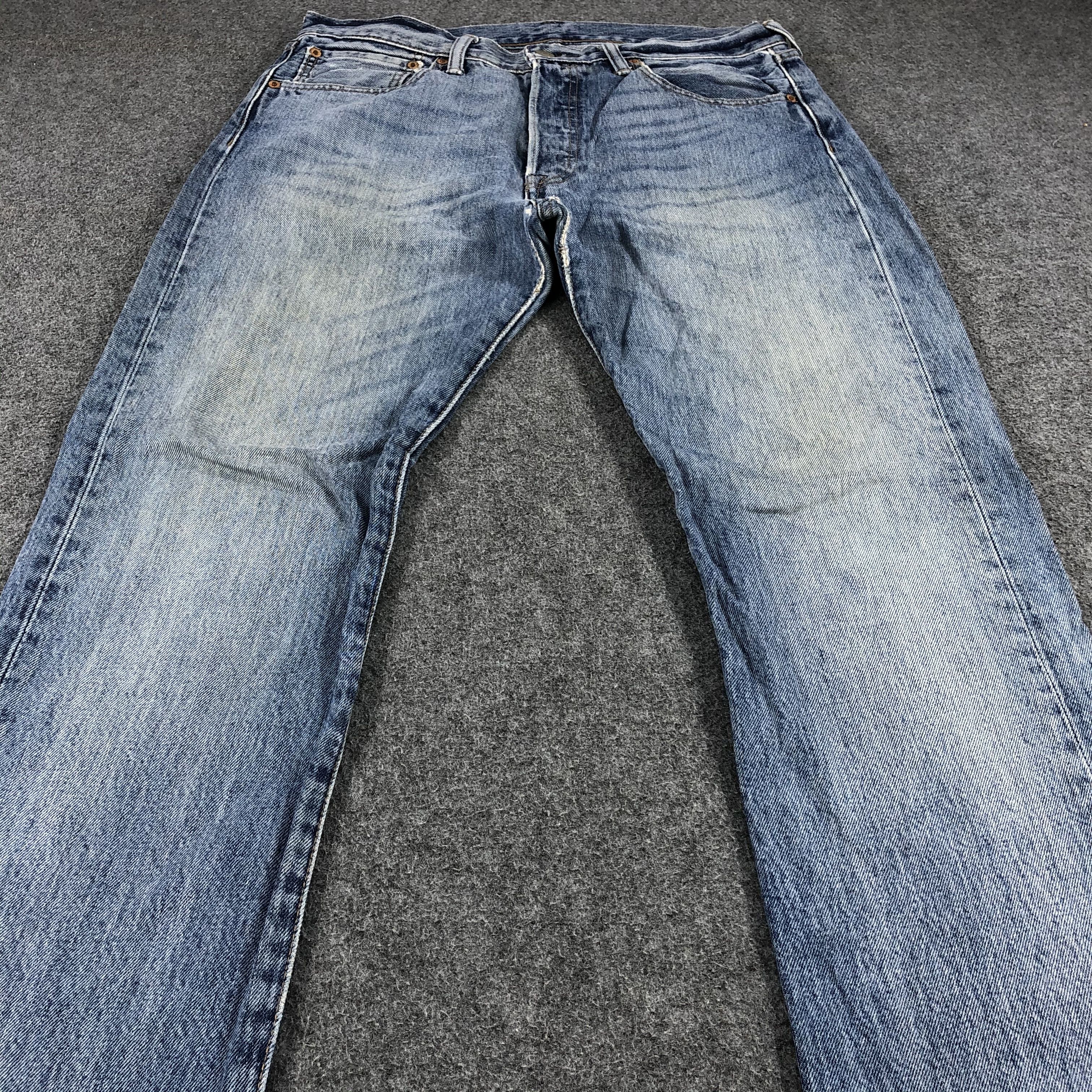 Levi's × Vintage Vintage Light Wash Levis 501 Jeans-JM869 Size US 33 - 3 Thumbnail
