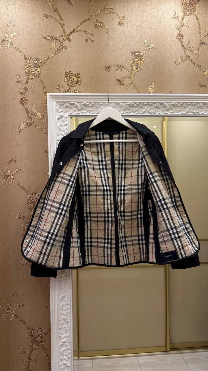 Burberry Burberry London Quilted Jacket Black Nova Check Lined Size S Size S / US 4 / IT 40 - 2 Thumbnail