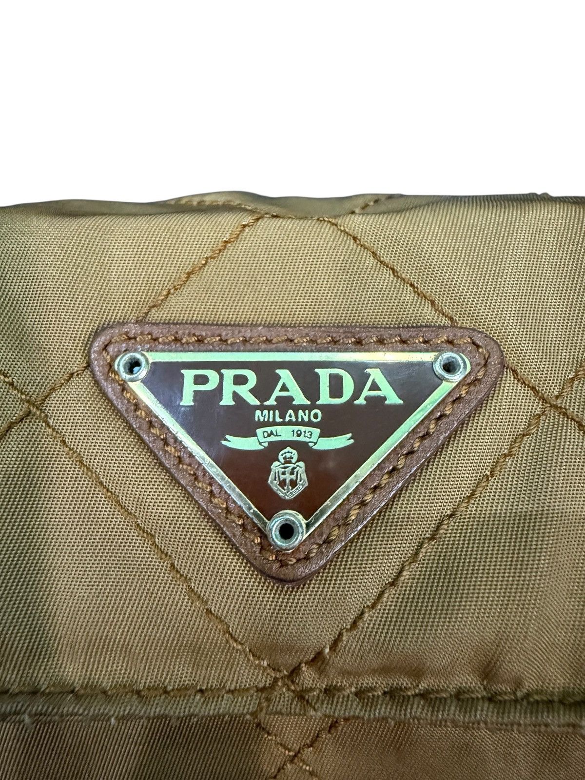Prada RARE VINTAGE PRADA QUILTED MINI SHOULDER/CROSSBODY BAG Size ONE SIZE - 14 Thumbnail