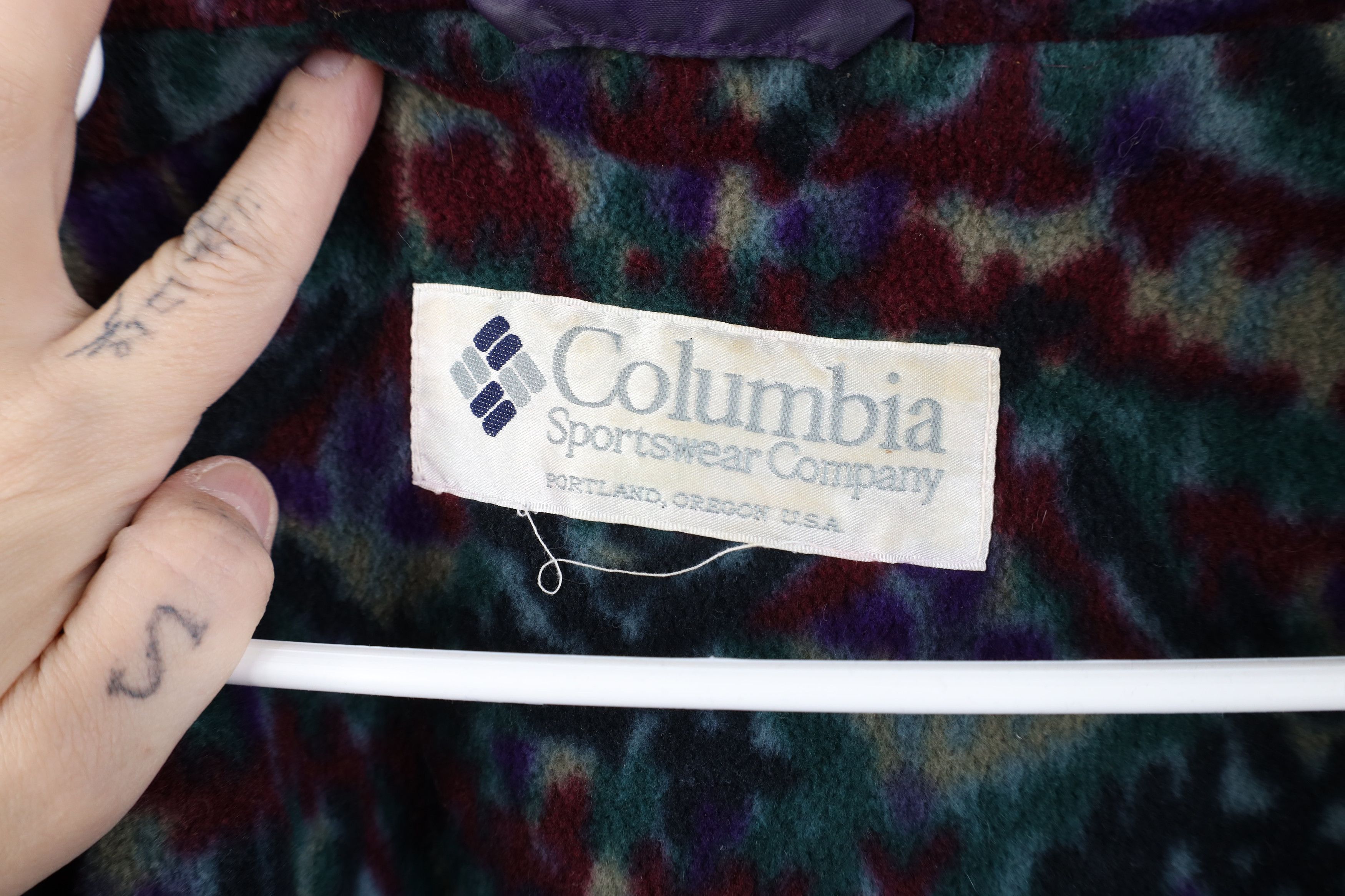 Columbia Vintage 90s Columbia Fleece Lined Hooded Parka Jacket Size 3XL / US 20-22 - 10 Thumbnail