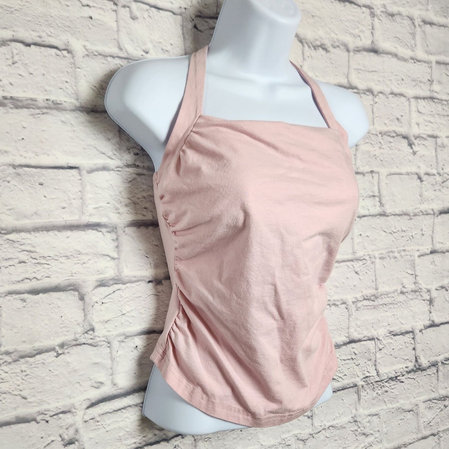Shein Shein Top Womens Size Small Pink Tie Back Halter Size S / US 4 / IT 40 - 2 Thumbnail