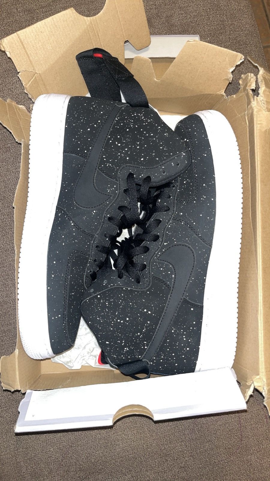 Vintage Air Force 1 High 07 Sparkle- Size 13 RARE No Box Size US 13 / EU 46 - 2 Thumbnail